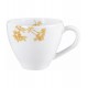 Xícara 100ml Avulsa de Café Amarilis Tramontina em Porcelana Decorada